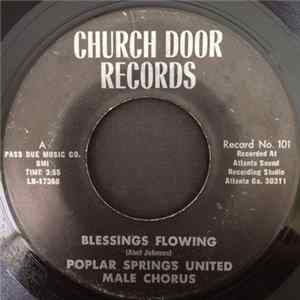 FLAC Poplar Springs United Male Chorus - Blessings Flowing / Giving Your Time