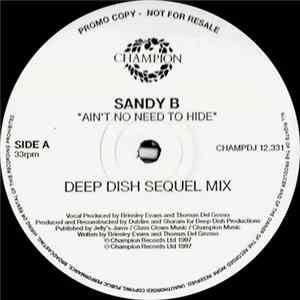 FLAC Sandy B - Ain't No Need To Hide