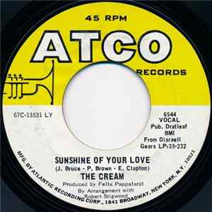 FLAC The Cream - Sunshine Of Your Love