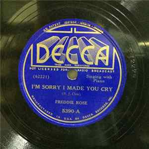 FLAC Freddie Rose - I'm Sorry I Made You Cry / I'm Through