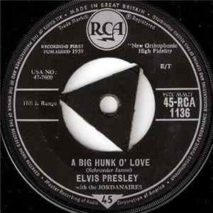 FLAC Elvis Presley With The Jordanaires - A Big Hunk O' Love