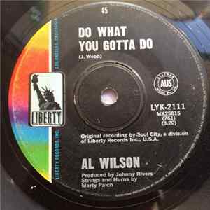 FLAC Al Wilson - Do What You Gotta Do