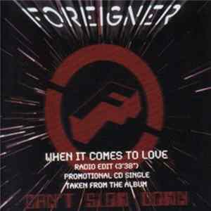 FLAC Foreigner - When It Comes To Love