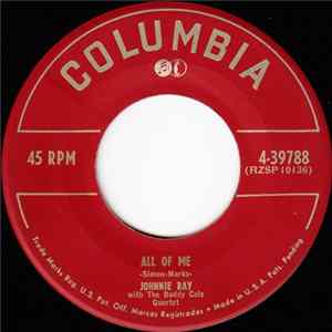 FLAC Johnnie Ray - All Of Me / A Sinner Am I