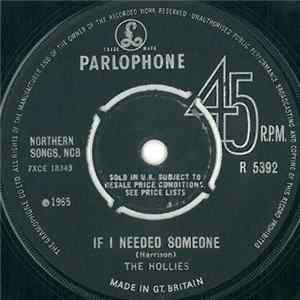 FLAC The Hollies - If I Needed Someone