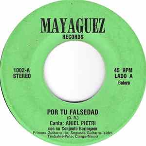 FLAC Aniel Pietri Con Su Conjunto Borinquen - Por Tu Falsedad / Amor En La Playa