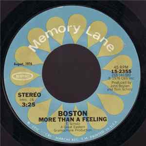 FLAC Boston - More Than A Feeling