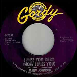 FLAC Marv Johnson - I Miss You Baby (How I Miss You)