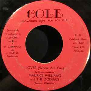 FLAC Maurice Williams And The Zodiacs - Lover (Where Are You)