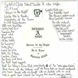 FLAC Spiteful Child - Voices In The Night / Is It Love