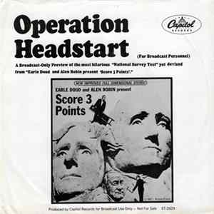 FLAC Operation Headstart As Earle Doud & Alen Robin - Earle Doud & Alen Robin Present Score 3 Points - The Robin-Doud National Political Survey Test
