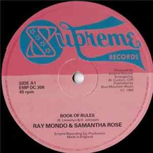 FLAC Ray Mondo & Samantha Rose - Book Of Rules / Easy Loving