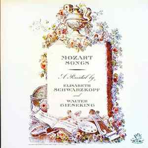 FLAC Mozart – Elisabeth Schwarzkopf, Walter Gieseking - Mozart Songs