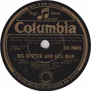 FLAC Louis Armstrong, Velma Middleton - Big Butter And Egg Man / When It's Sleepy Time Down South