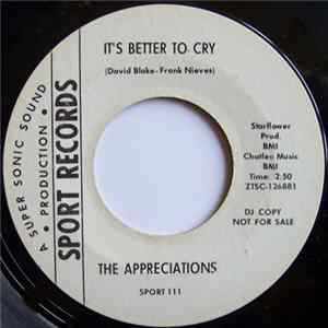 FLAC The Appreciations - It's Better To Cry