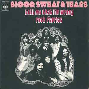 FLAC Blood, Sweat And Tears - Tell Me That I'm Wrong