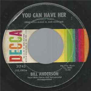 FLAC Bill Anderson - You Can Have Her / Certain