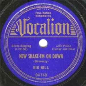FLAC Big Bill - New Shake-Em On Down / Night Time Is The Right Time No.2