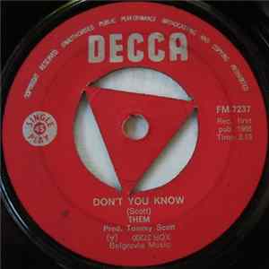 FLAC Them - Richard Cory / Don't You Know