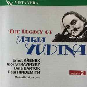 FLAC Maria Yudina - The Legacy Of Maria Yudina - Volume 2