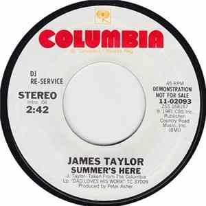 FLAC James Taylor - Summer's Here