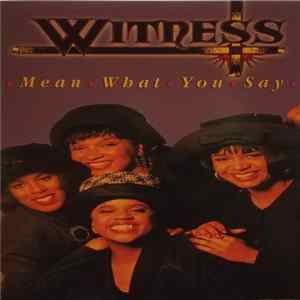 FLAC Witness - Mean What You Say