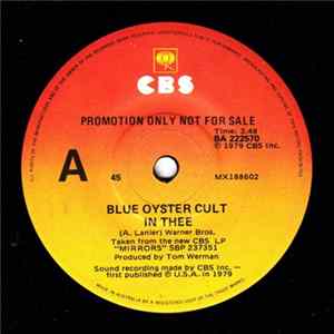 FLAC Blue Öyster Cult - In Thee / Lonely Teardrops