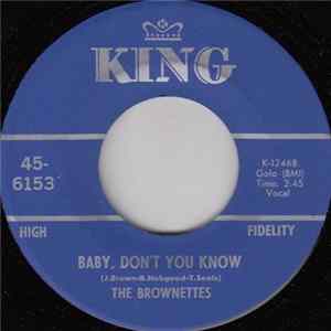 FLAC The Brownettes - Baby Don't You Know