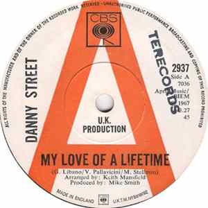 FLAC Danny Street - My Love Of A Lifetime / Till You're In My Arms