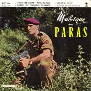 FLAC Musique Des Paras - Tous Des Lions - Marche Des Paras