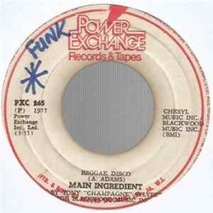 FLAC Main Ingredient - Reggae Disco / Everything Man