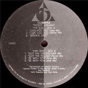 FLAC Robert Armani - Can You Feel EP
