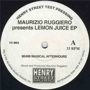 FLAC Maurizio Ruggiero - Lemon Juice EP Pt.1