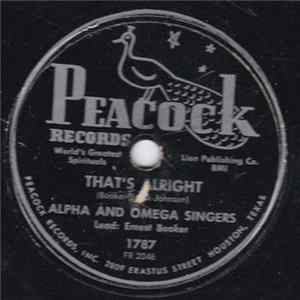 FLAC Alpha And Omega Singers - That's Alright / I'm Happy