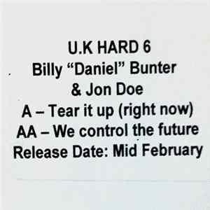 FLAC Billy Daniel Bunter & Jon Doe - Tear It Up (Right Now) / We Control The Future