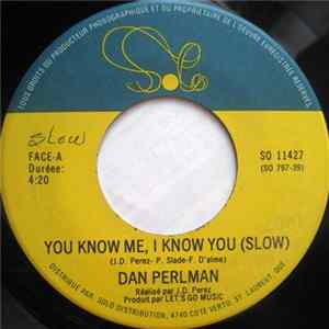FLAC Dan Perlman - You Know Me, I Know You