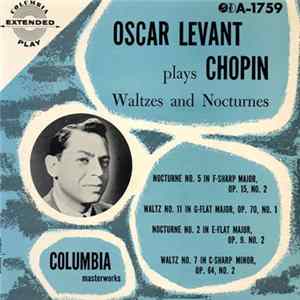 FLAC Oscar Levant - Oscar Levant Plays Chopin