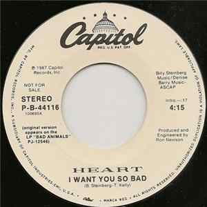 FLAC Heart - I Want You So Bad