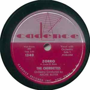 FLAC The Chordettes - Zorro / Love Is A Two-Way Street