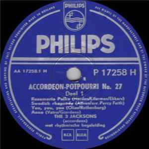 FLAC The 3 Jacksons - Accordeon-Potpourri No. 27