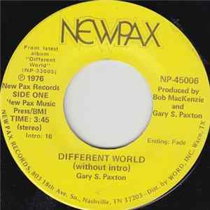 FLAC Gary S. Paxton - Different World