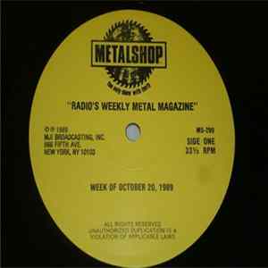 FLAC Various - Metalshop - Radio's Weekly Metal Magazine (Week Of Oct. 20, 1989)
