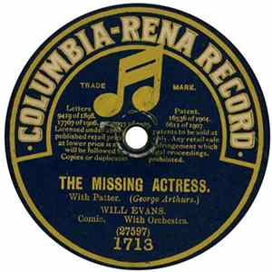 FLAC Will Evans - The Missing Actress / I'm A Soldier