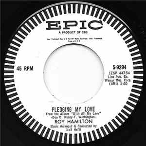 FLAC Roy Hamilton - Pledging My Love / My One And Only Love