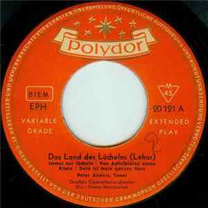 FLAC Peter Anders - Das Land Des Lächelns / Der Vetter Aus Dingsda / Frasquita