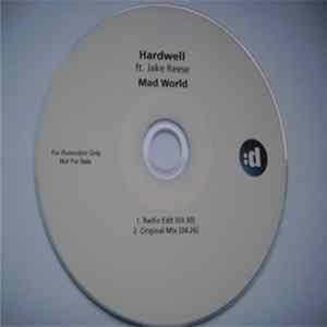 FLAC Hardwell Ft. Jake Reese - Mad World