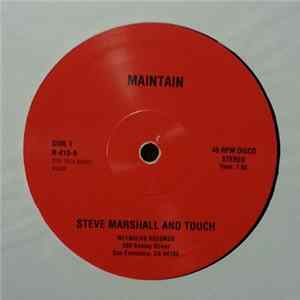 FLAC Steve Marshall And Touch - Maintain / Do What You Will