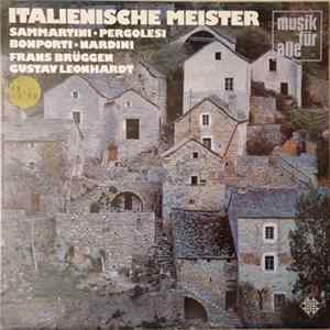 FLAC Sammartini • Pergolesi • Bonporti • Nardini - Frans Brüggen & Gustav Leonhardt - Italienische Meister Zwischen Barock Und Klassik