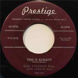 FLAC Earl Coleman, Gene Ammons - This Is Always