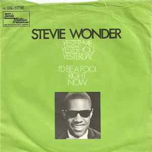 FLAC Stevie Wonder - Yester-Me, Yester-You, Yesterday